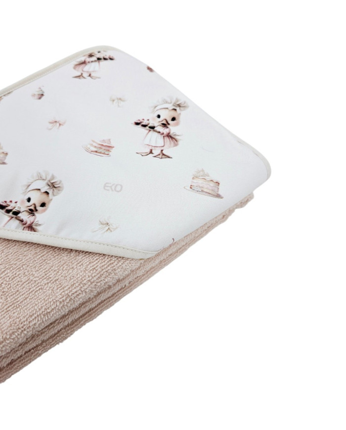 Bademantel COOK/ROSE PINK