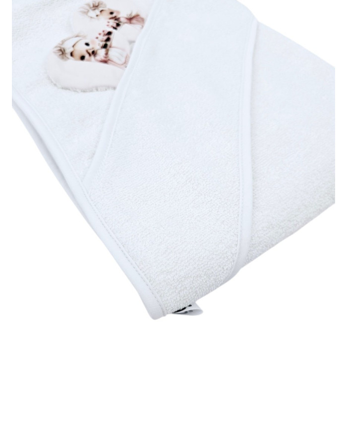 Bambusa vannas dvielis COOK/WHITE