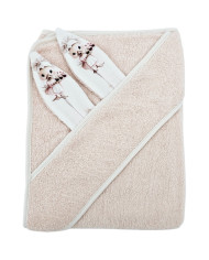 Cotton bath robe COOK/ROSE PINK