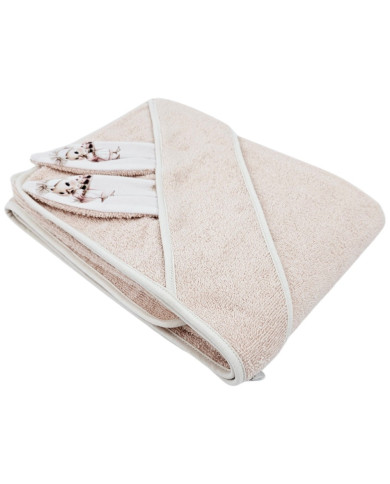 Peignoir en coton COOK/ROSE PINK