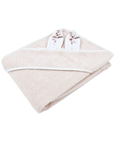 Peignoir en coton COOK/ROSE PINK