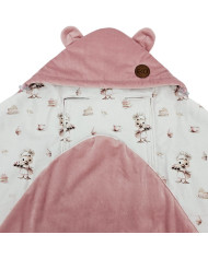 Baby Car Seat Sleeping Bag VELVET 3 and 5-point belts COOK