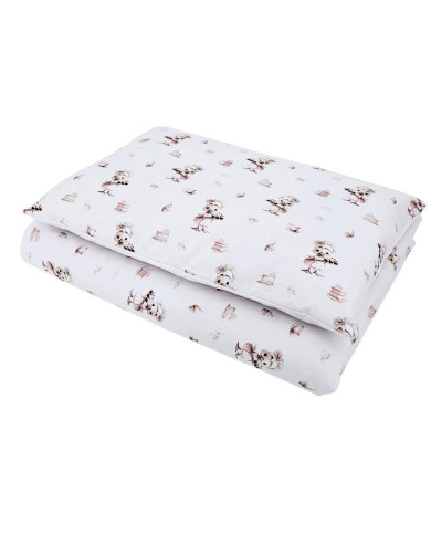 Printed cotton bedding - 2-piece 120x90 cm COOK