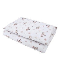 Printed cotton bedding - 2-piece 135x100 cm COOK
