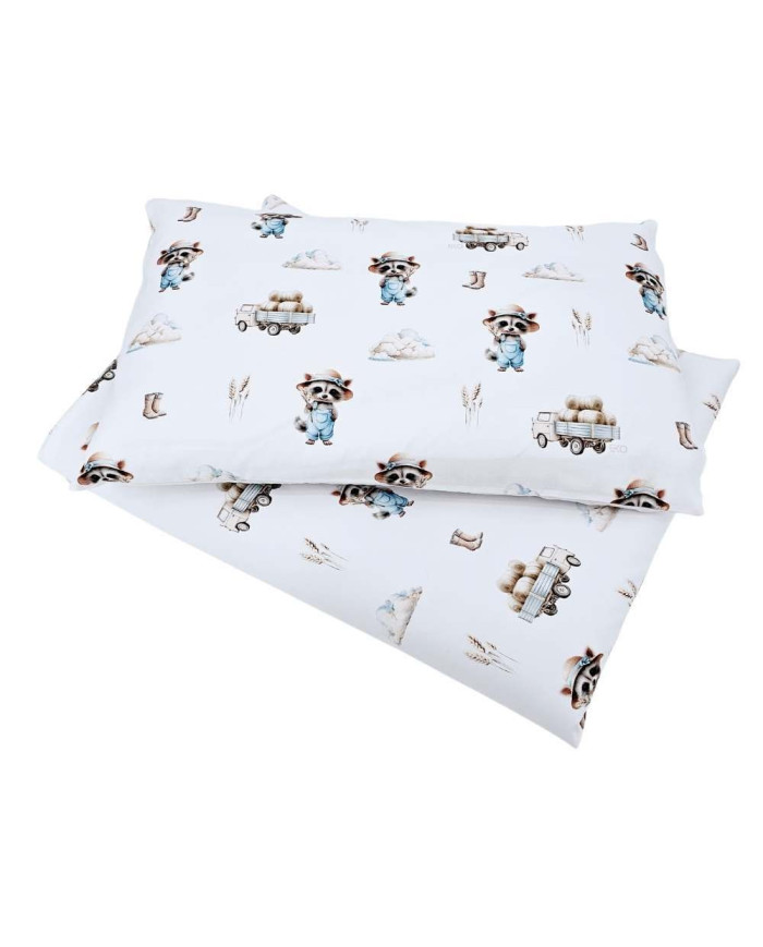 Printed cotton bedding - 2-piece 135x100 cm FARMER