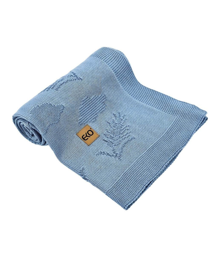 Kłosy pletena dekica od bambusa JEANS