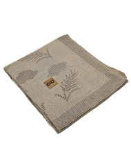 Bambusová pletená deka Spikes BROWN