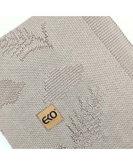 Kłosy pletena dekica od bambusa BROWN