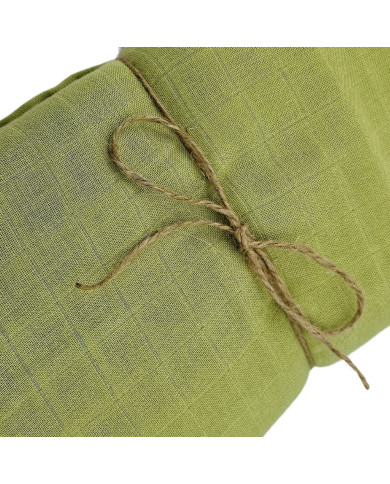 Könnyű Muszlin Pólya – Légáteresztő és Puha Érzékeny Bőrre 120 x 120 cm 1szt. GREEN