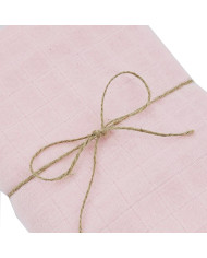 Ľahký mušelínový zavinovačka – Priedušná a Mäkká pre Citlivú Pokožku 120 x 120 cm 1 ks. PINK
