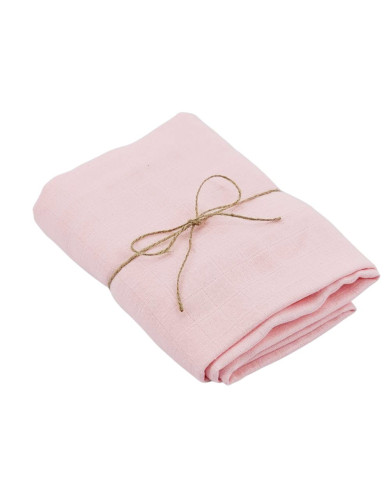 Lehký mušelínový zavinovačka – Prodyšná a Měkká pro Citlivou Pokožku 120 x 120 cm 1ks. PINK