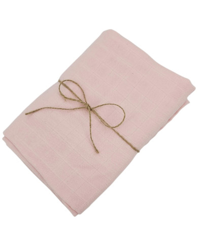 Lagana muslin povitica – Prozračna i Mekana za Osjetljivu Kožu 120 x 120 cm 1kom. PINK