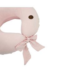 Jastuk za dojenje od jerseyja – Mekan i Elastičan za Mamu i Bebu PINK