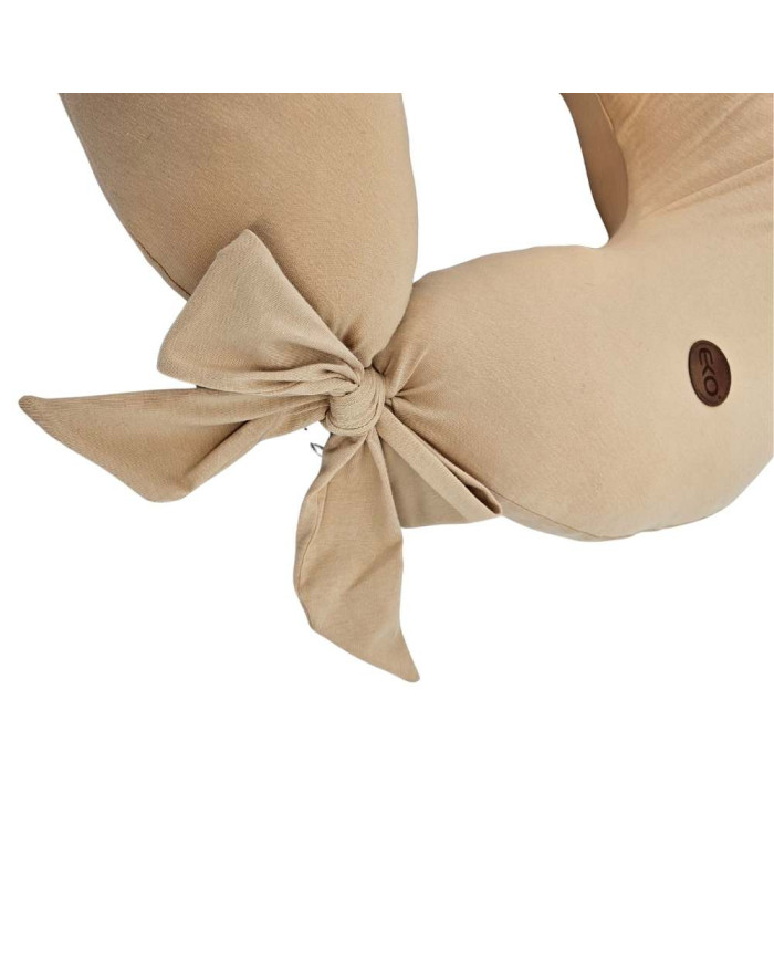 Jersey barošanas spilvens – Mīksts un Elastīgs Mātei un Bērnam CARAMEL