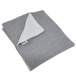 Knitted blanket GREY