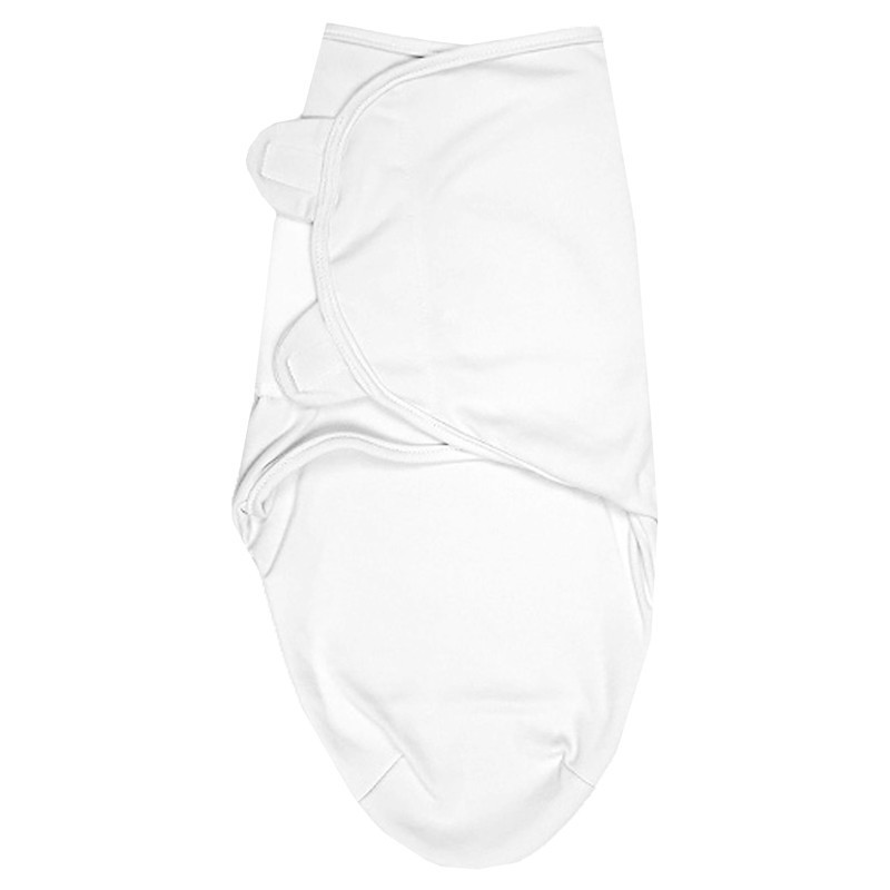 SWADDLE cotton wrap 3-6 kg WHITE