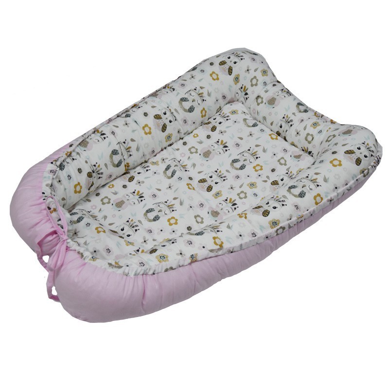 Cotton baby cocoon INDIAN OWL