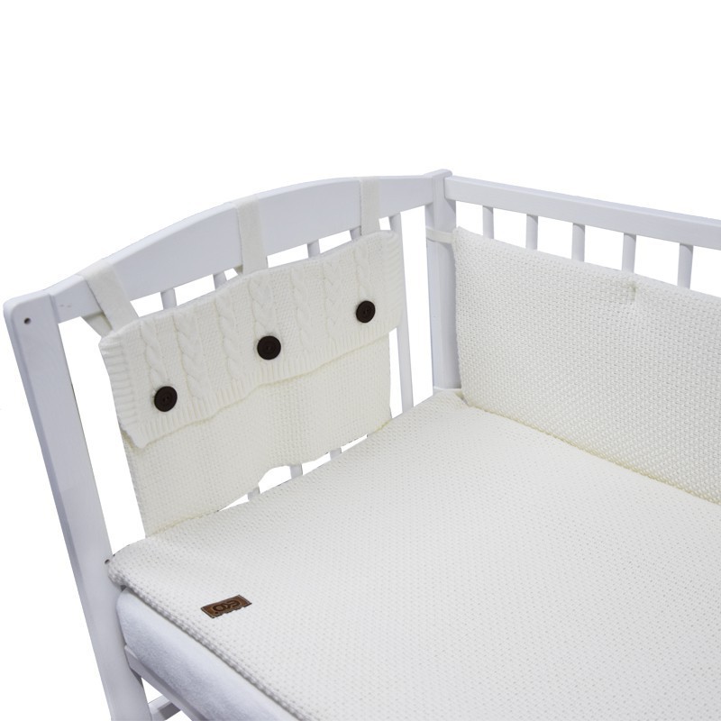 MOSS 02 jersey cot bedding set ECRU MOSS 02 jersey cot bedding set ECRU