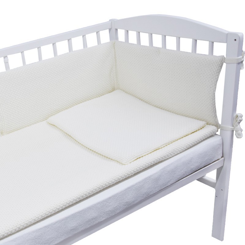 MOSS 02 jersey cot bedding set ECRU MOSS 02 jersey cot bedding set ECRU