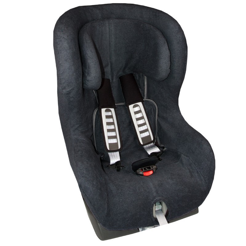 Baby car seat cover ROMER KING, KING II, KING II LS, KING II ATS, KING PLUS production seat from before 2015 BLACK