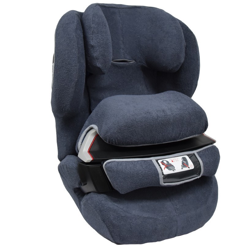 Poklopac autosjedalice CYBEX JUNO 2FIX, CYBEX JUNO FIX DARK GREY